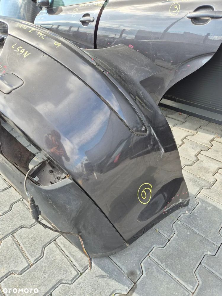 SEAT TOLEDO III DRZWI / KLAPA BAGAŻNIKA / ZDERZAK (CZARNY L59N ) - 9