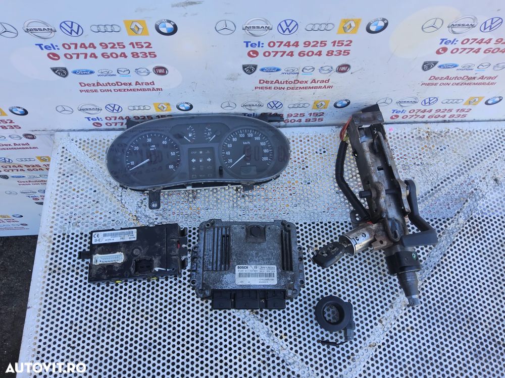 Kit pornire Opel vivaro 1.9 f9q Renault Trafic ecu calculator motor - 2