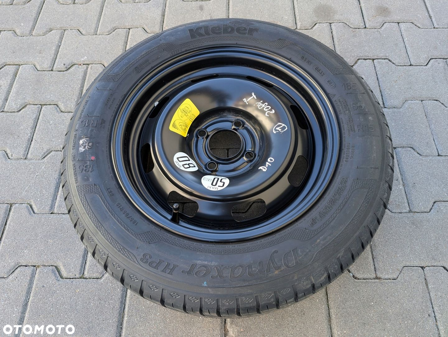 KOŁO DOJAZDOWE ZAPASOWE 15 PEUGEOT 208 I 2012-2019 - 2