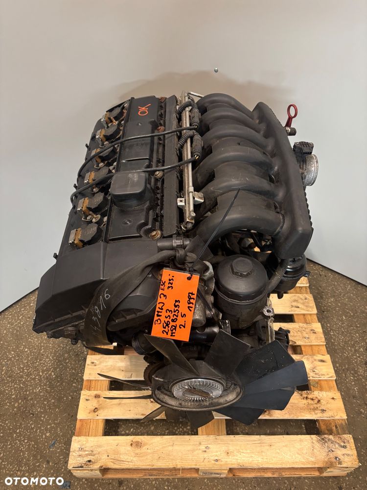 Silnik BMW E36 kompl 2.5b m52b25 m52b25s3 mały przebieg idealny stan - 5