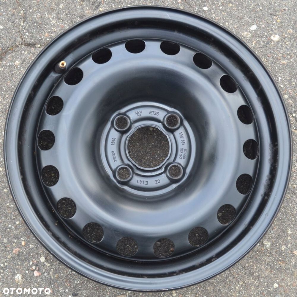 FELGI STALOWE OEM VW SKODA SEAT 4x100 5J14 ET 35 x4szt F-421 - 14