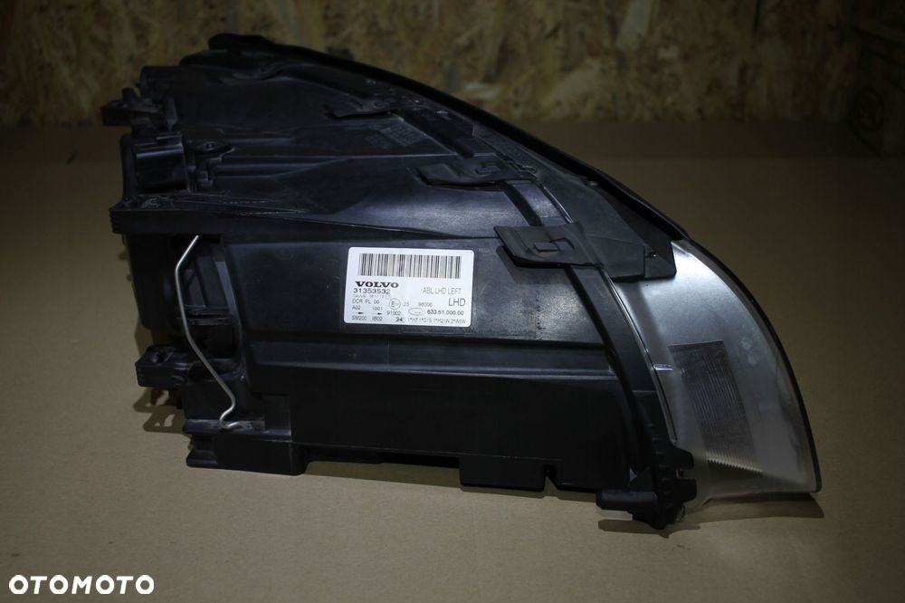 volvo v70 s80 xc70 lewy xenon skrętny, lewa lampa skrętna 31353532 europa - 3