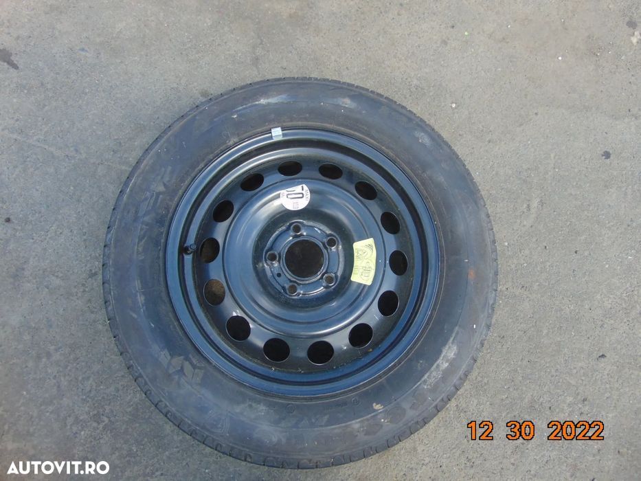 Roata rezerva Peugeot 506 308 3008 407 expert partner roata rezerva cu - 1
