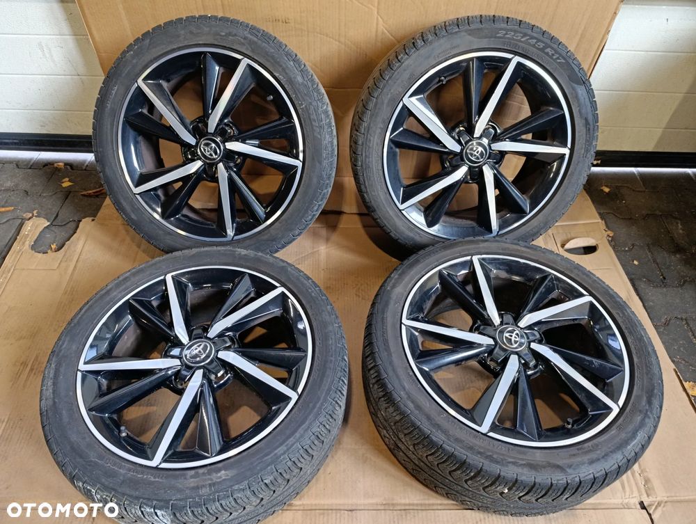 TOYOTA AURIS II 2 KOŁO KOŁA OPONY FELGI 225/45 R17 ET50 17Jx7J - 1