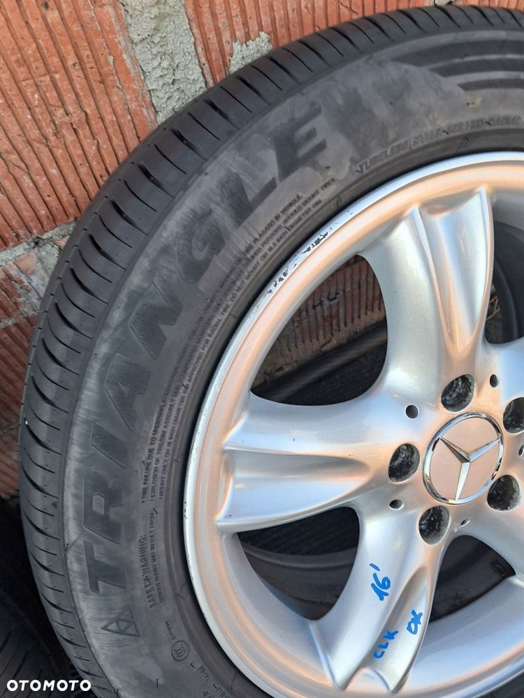 mercedes clk w209 felgi aluminiowe 16 koła lato 2024 rok et37 et32 - 4