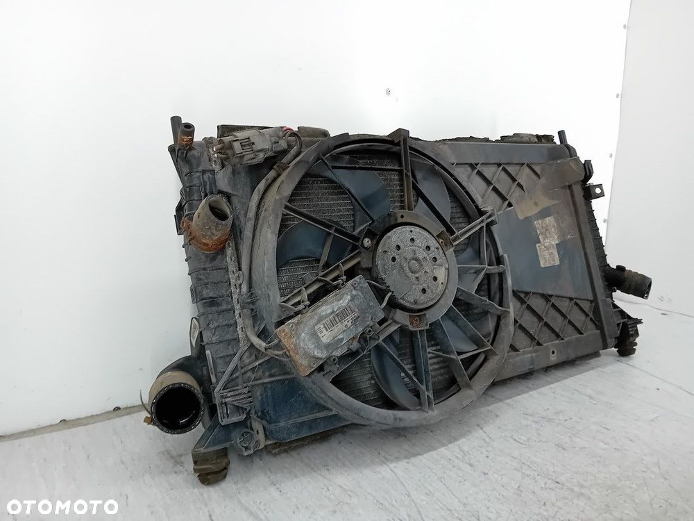 ZESTAW CHŁODNIC WODA KLIMA INTELCOOLER WENTYLATOR FORD FOCUS II 1137328148 - 3