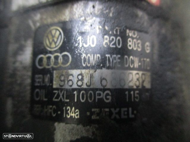 Compressor AC 5060310990 1J0820803G  VW GOLF 4 2000 1.4I 75CV 5P CINZA GASOLINA ZEXEL - 2