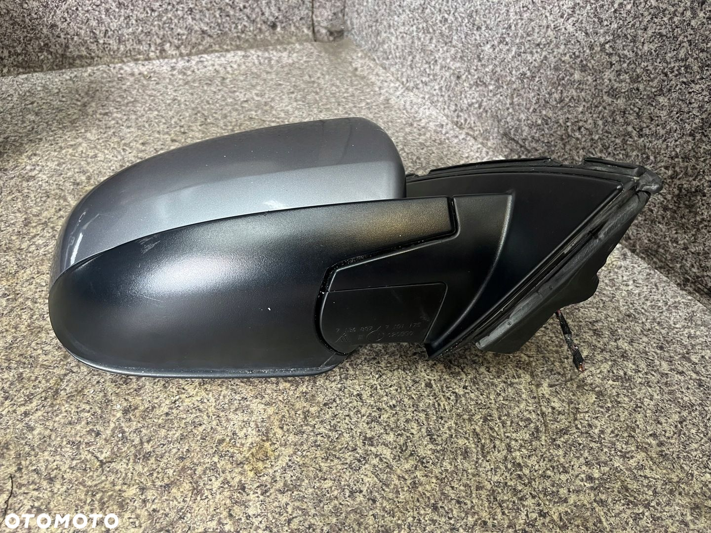 Lusterko prawe pasazera grzane BMW E70 X5 3PIN A52 A52/7 SPACEGRAU E71 X6 - 6