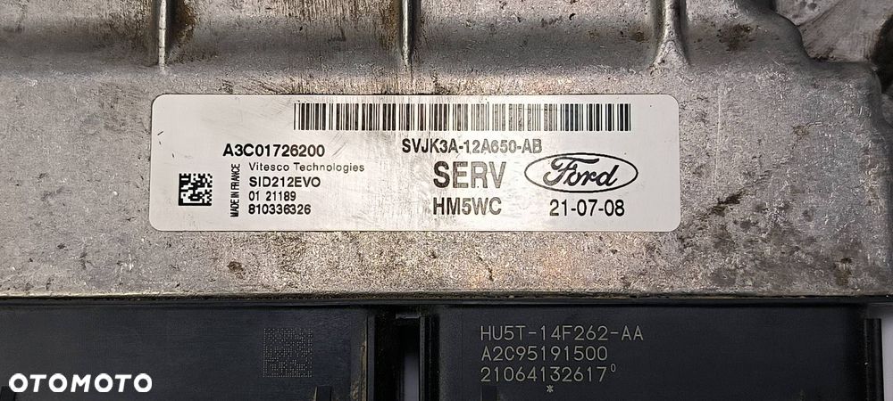 KOMPUTER SILNIKA ECU FORD TRANSIT MK8 A2C95191500 - 3