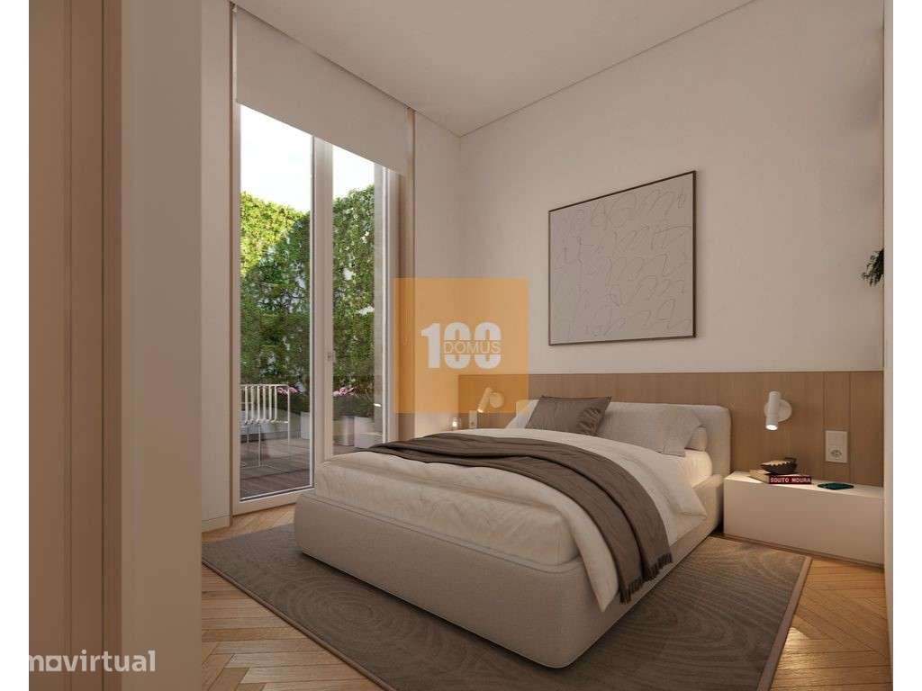 Apartamento T2 novo com logradouro nas Fontainhas - Grande imagem: 4/57