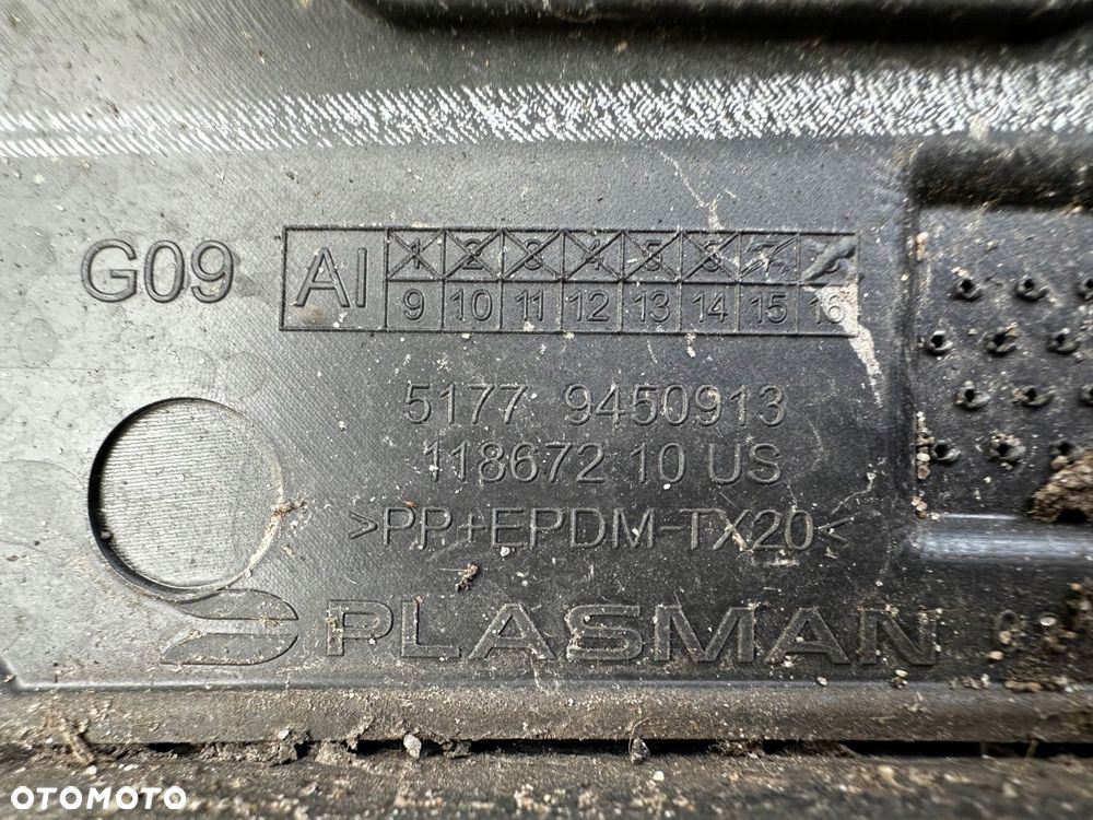 bmw xm g09 poszerzenie nakładka listwa osłona nadkola przód lh 51779450913 - 9
