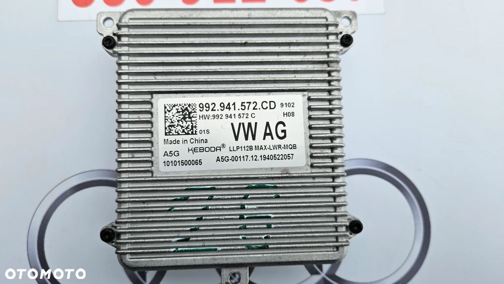 Skoda Octavia IV 4 5E 2020- Przetwornica Moduł LED 992941572CD - 2