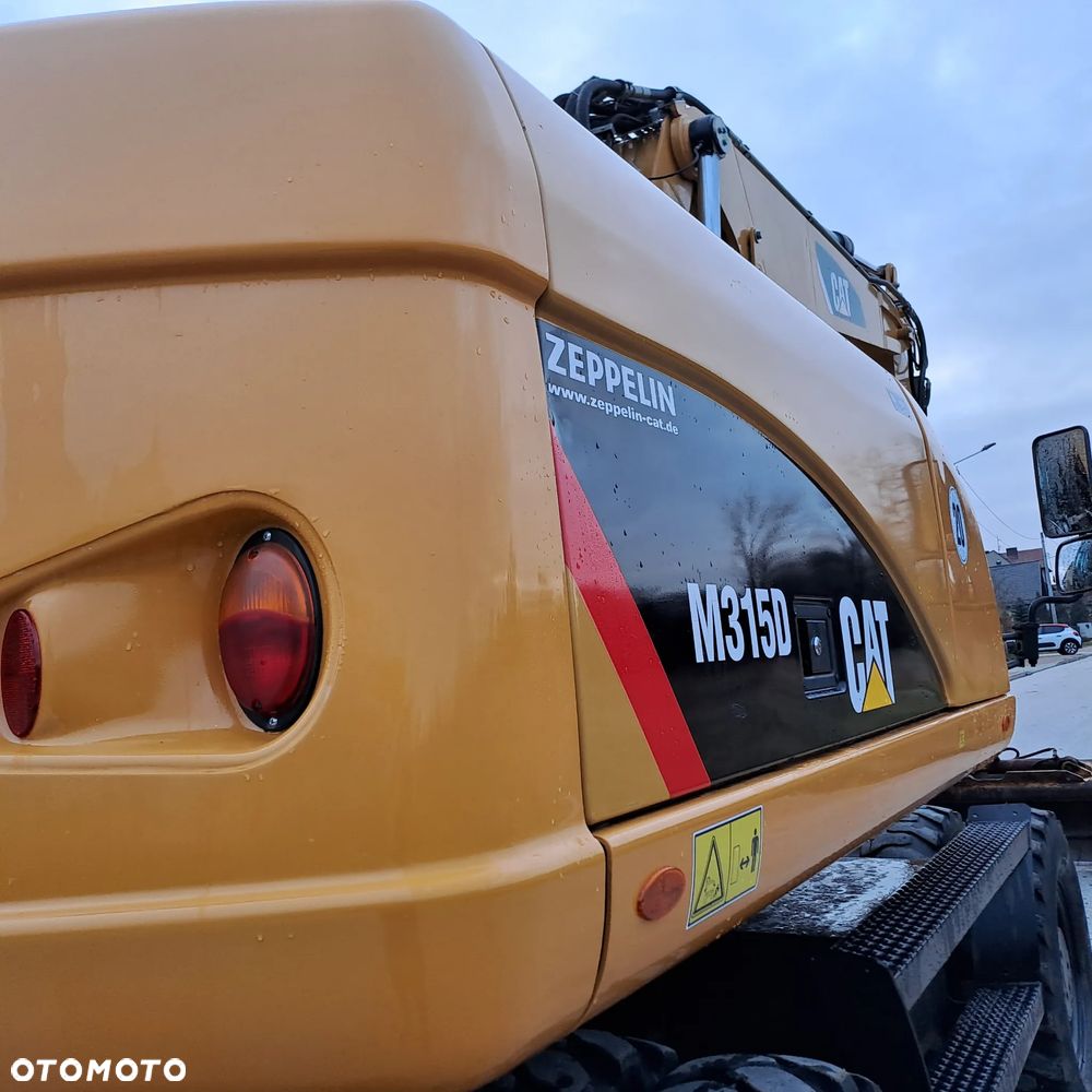 Caterpillar M315D Koparka kołowa 9600 MTG / Z Niemiec / Skarpówka / Verachtert WYJĄTKOWY STAN !!! - 9