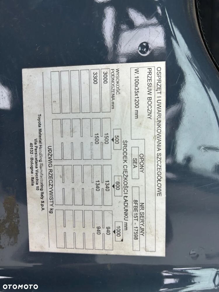 Toyota 8FBE15T litowo jonowy - 12