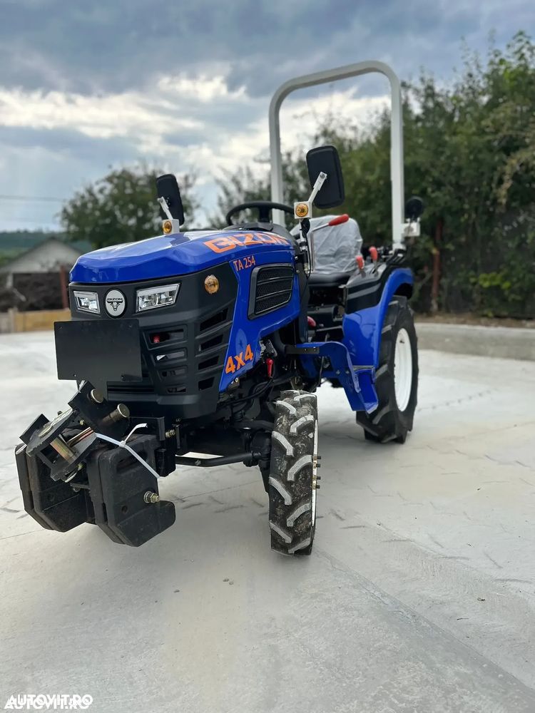 Bizon TA254, 25 CP, 4x4 dotat cu FREZA NOUA SI PLUG - 7