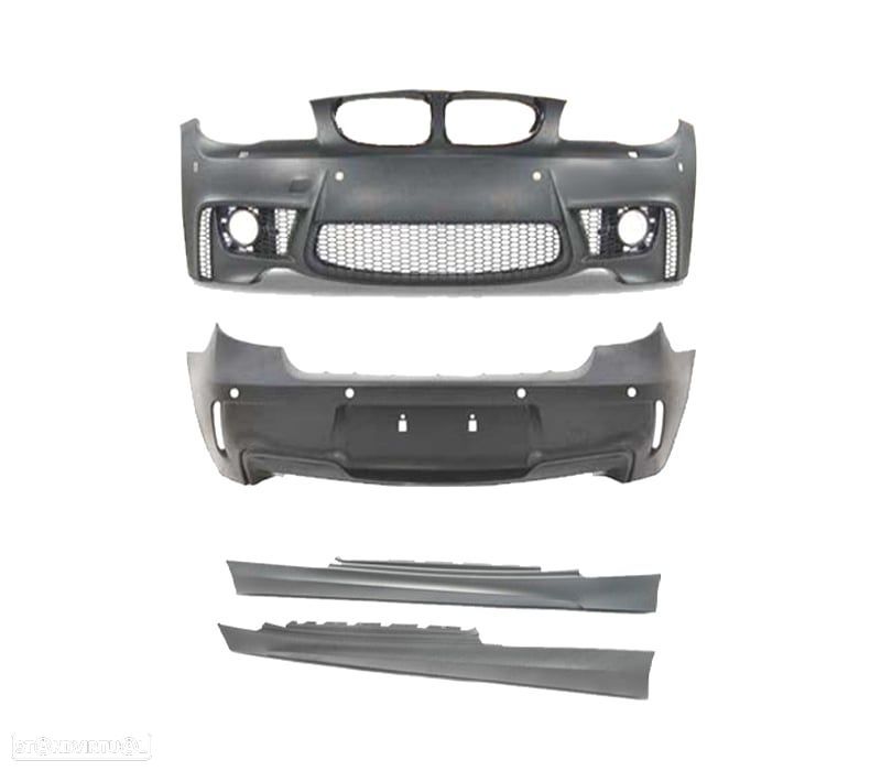 KIT CARROÇARIA BMW E81 LOOK 1M PDC - 2