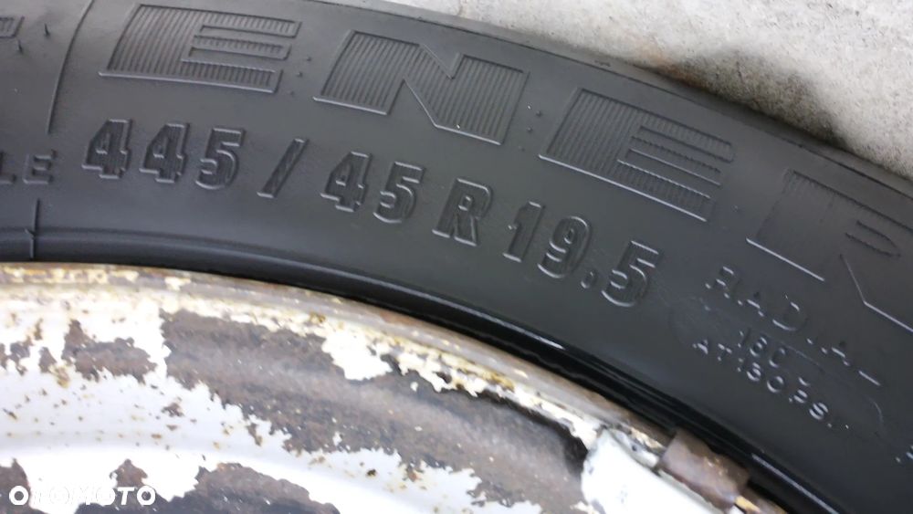 Oś BPW Naczepa Przyczepa  Mega Resor Pół resor Felga 19.5 Opony 245/45r19.5 - 28