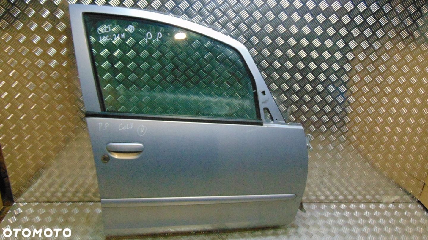 DRZWI PRZEDNIE PRZOD PRAWE MITSUBISHI COLT VI 21H 5 DRZWI - 1