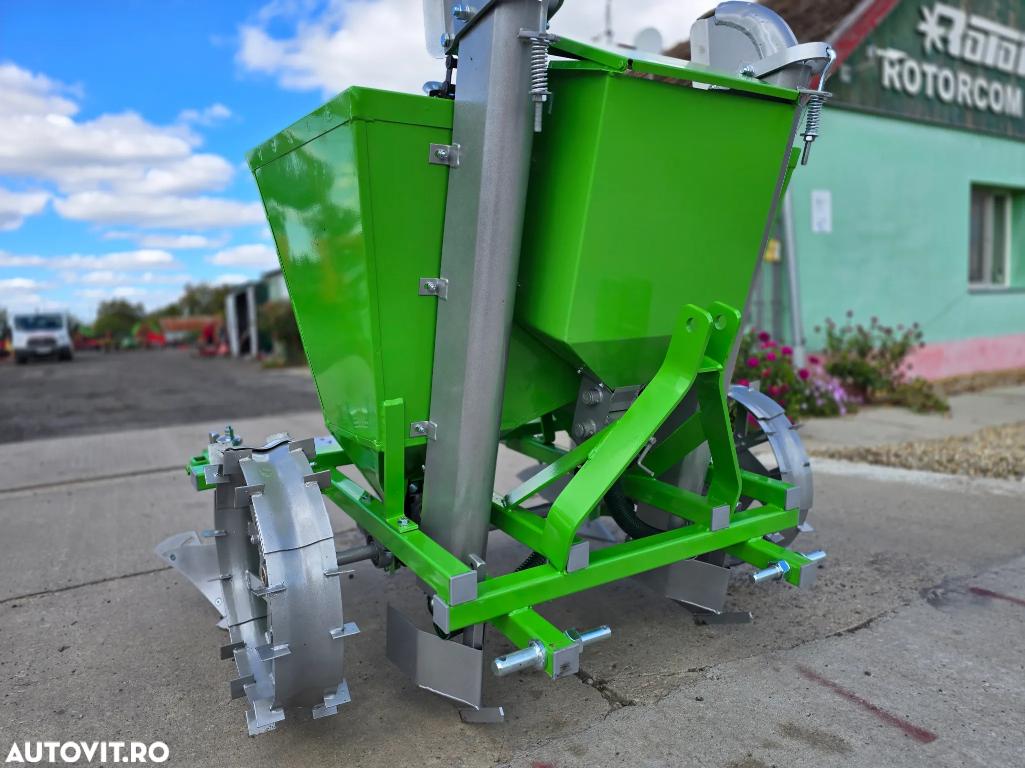 BOMET Plantator GEMINI cartof 2 Rind cu ingrasamint - 13