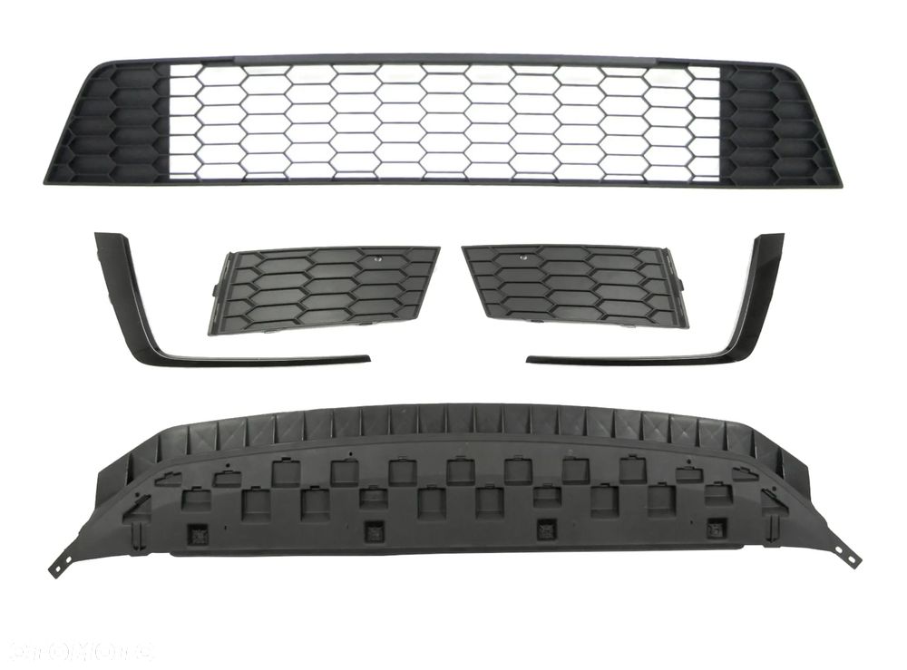 Kratka / Kratki w zderzak / Ramki / Spojler Skoda Octavia 3 17 - RS PDC - 1