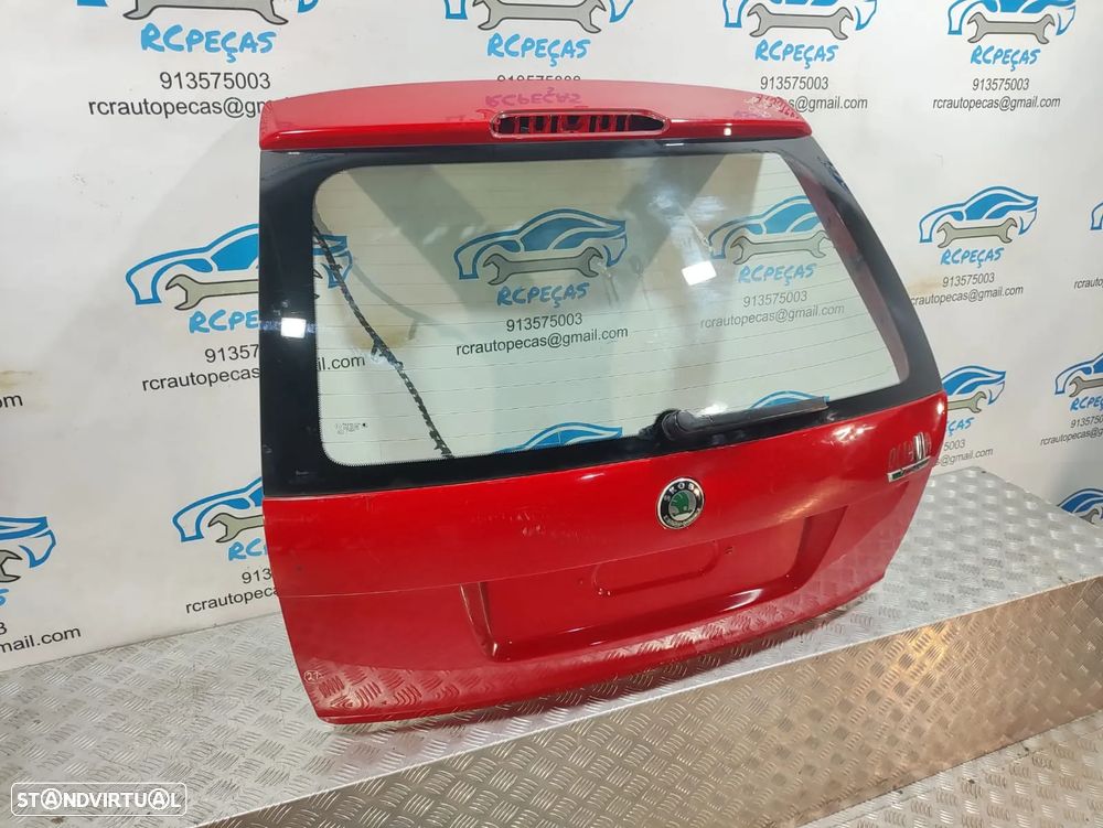 Porta Tampa Mala Skoda Octavia 2 II Carrinha 1Z5 VRS Fecho Puxador - 5
