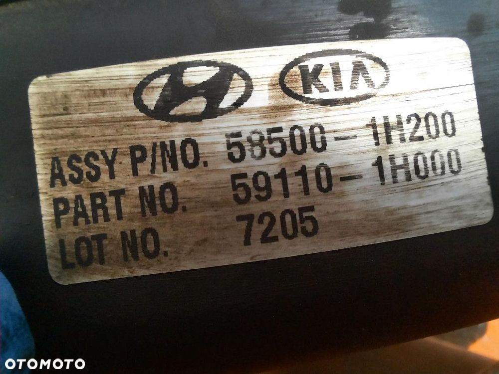 KIA CEED 1 I 07-10 1.6 CRDI SERWO HAMULCOWE 58500-1H200 D4FB - 5