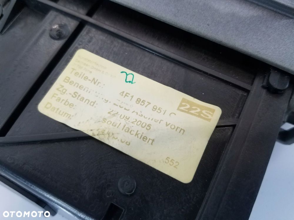 uchwyt na napoje panel środkowy mmi audi a6 c6 4f1862533c - 6