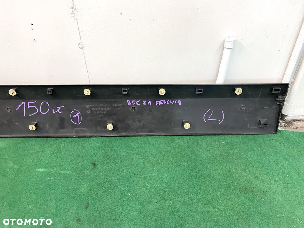 SPRINTER 906 VW CRAFTER 06- LISTWA LEWA BOCZNA CZARNA ORYGINALNA - 4