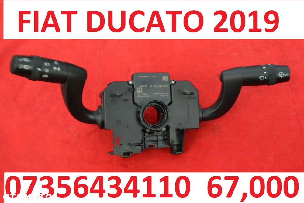 FIAT DUCATO CITROEN JUMPER przełącznik kierunkowskazów migaczy zespolony kombajn pod kierownice - 1
