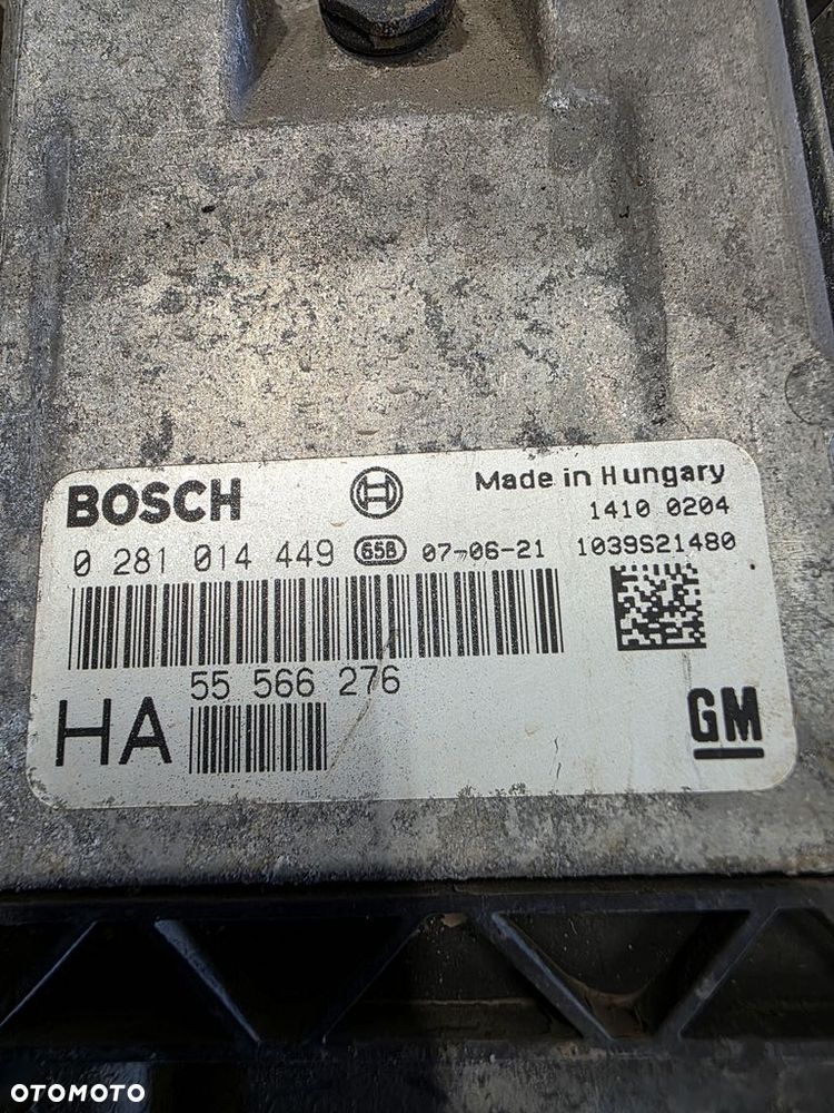 OPEL VECTRA C KOMPUTER STEROWNIK SILNIKA 0281014449 - 2