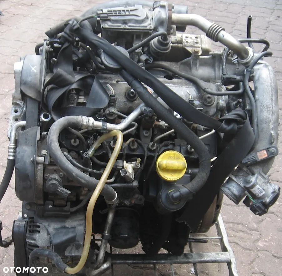 1.9 dci F9Q słupek silnik RENAULT SCENIC III VIVARO TRAFIC MOTOR głowica - 6