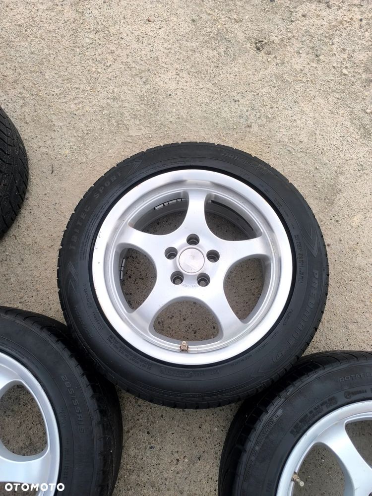 5x100 Felgi Aluminiowe Alufelgi 16 Koła lato VW GOLF IV 4 BORA NEW BEETLE SKODA octavia I 1 SEAT Leon I AUDI A3 8L TT polo fabia roomster praktik Ibiza Cordoba Legnica ALU-RAD 205/55 5mm - 7