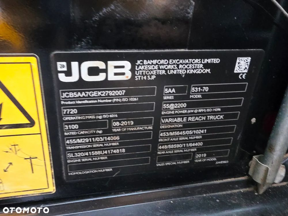 JCB 531-70 jak MT 732 BC55 - 9