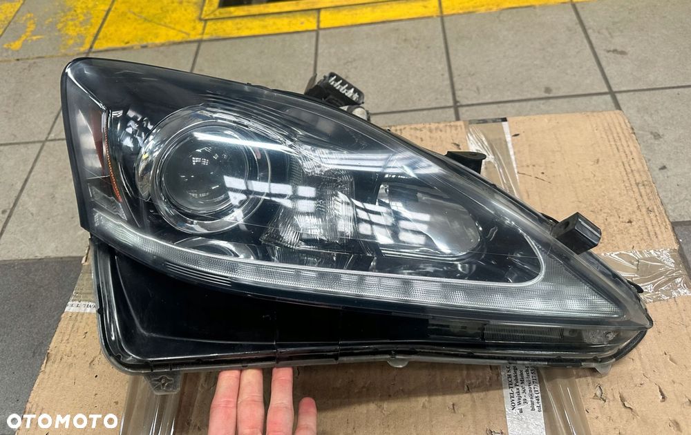 lampa prawa reflektor prawy lexus is 2 ii face lift bi xenon + led eu - 1