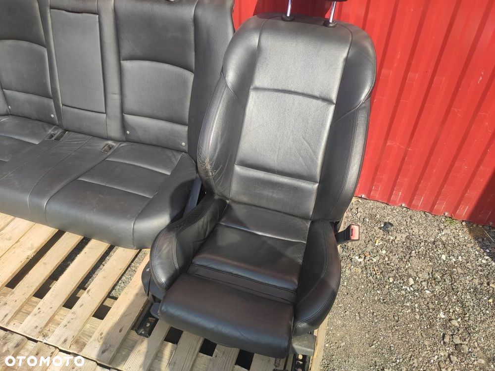 BMW 5 F10 PRZED LIFT FOTEL FOTELE KANAPA M-PAKIET SKÓRA GRZANE KMPLET SKÓRA - 7