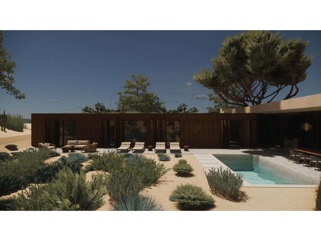 Lote Urbano 1667m² em Soltroia Mar - Projeto Aprovado para Moradia ... - Grande imagem: 2/10