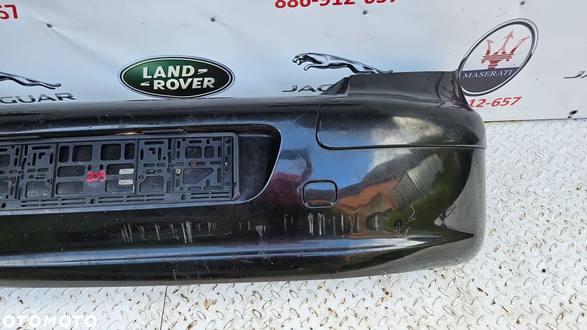 Peugeot 307 HB 5D Zderzak tył zderzak tylny KOLOR CZARNY EXLD - 9