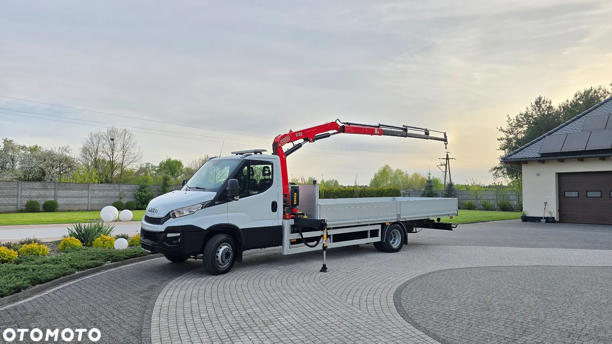 Iveco Daily 70C17 CRANE FASSI F55 - 29