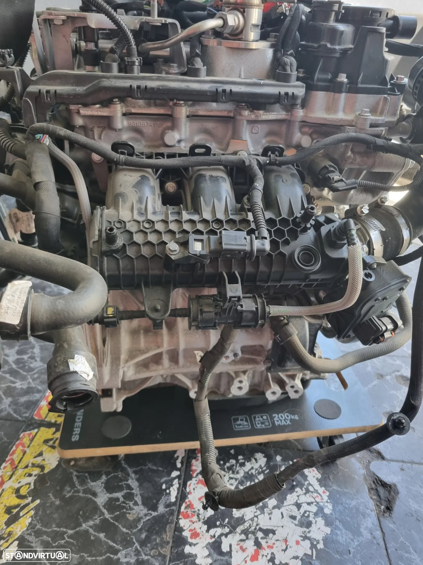 Motor HN05  Peugeot 208  1.2  110 cv  9 mil km  -  Citroen C4 - 2