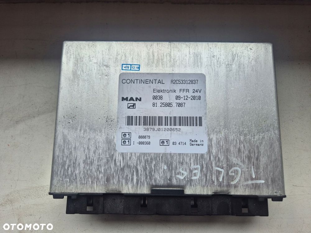 KOMPUTER STEROWNIK MODUŁ FFR MAN TGX TGS TGL TGM 81258057087 - 1