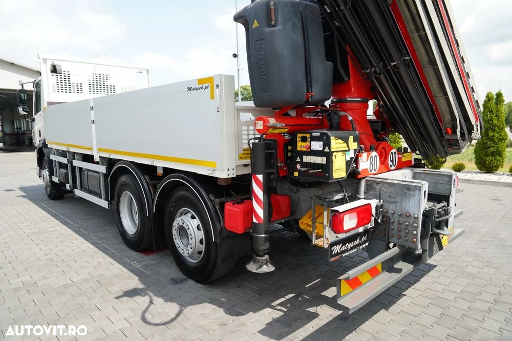 DAF CF 450 / 6x2 / LIVRARE / HDS FASSI F 245 / 6x EXTENSIE - 17 M / ROTARE / RADIOCOMANDĂ / EURO 6 / 2018 - 14