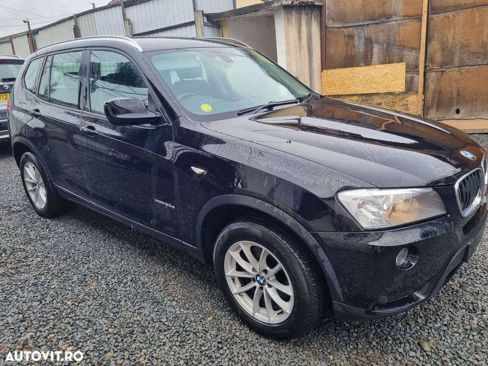 Prag dreapta BMW X3 F25 2010 - 2014 SUV 4 Usi NEGRU (1245) - 3