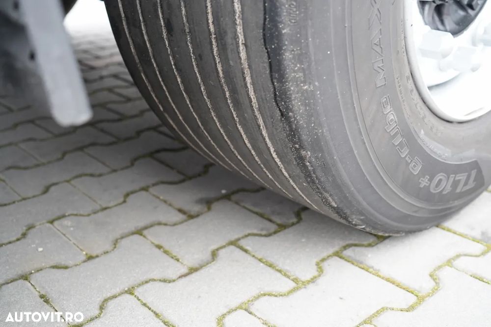 Krone CORTINĂ KRONE / MEGA / ACOPERIȘ RIDICAT / PLATFORMĂ JOSĂ / PRELATĂ ARMATĂ - 25