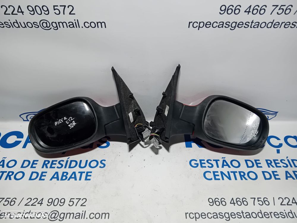 Espelho Retrovisor Direito Esquerdo Nissan Micra III 3 Original - 1
