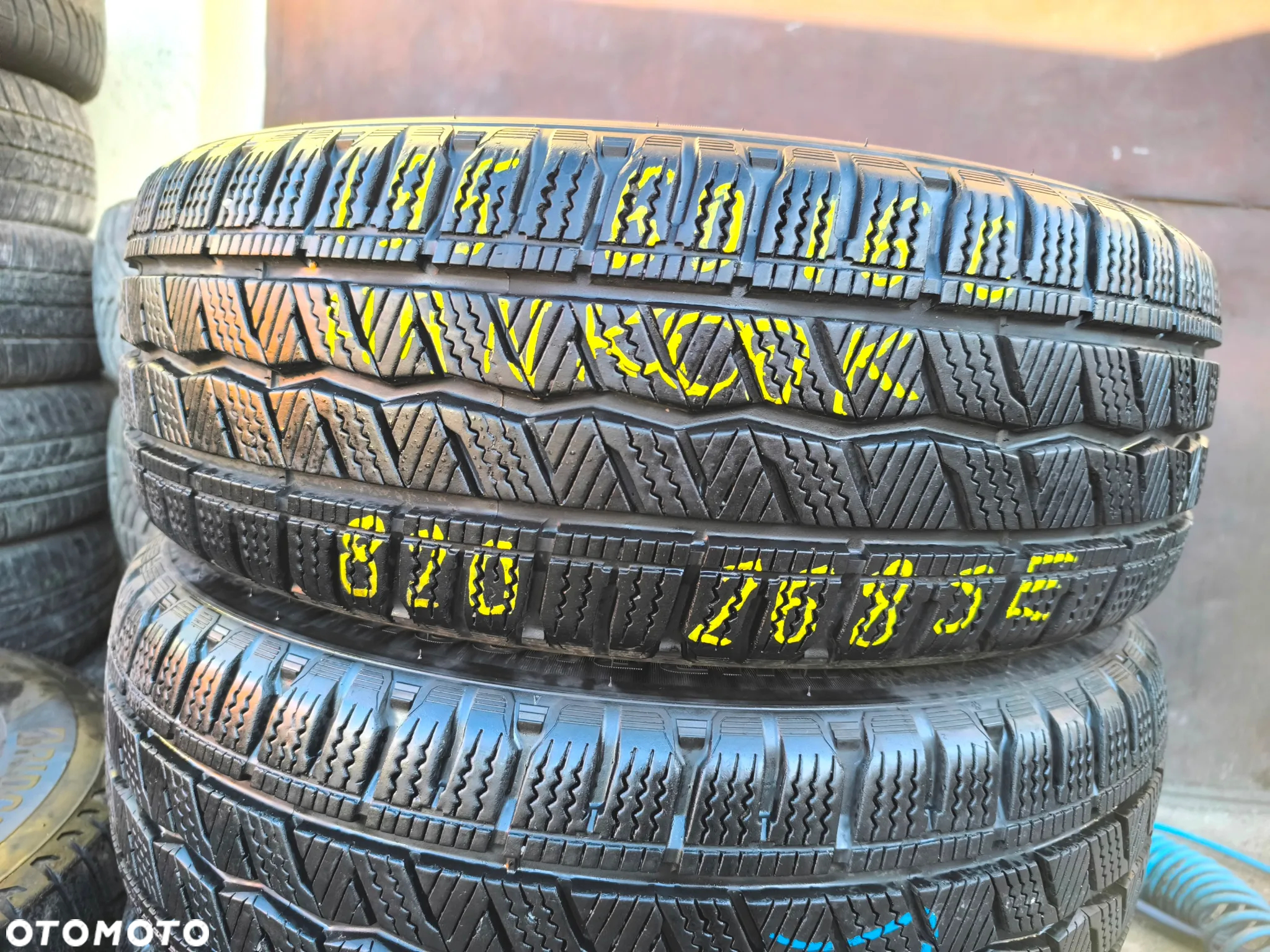 195/60R16C 99/97T 16 C Opony Zimowe Zima HANKOOK WINTER I*CEPT LV 8mm Legnica ALU-RAD 20r. 195/60 - 4