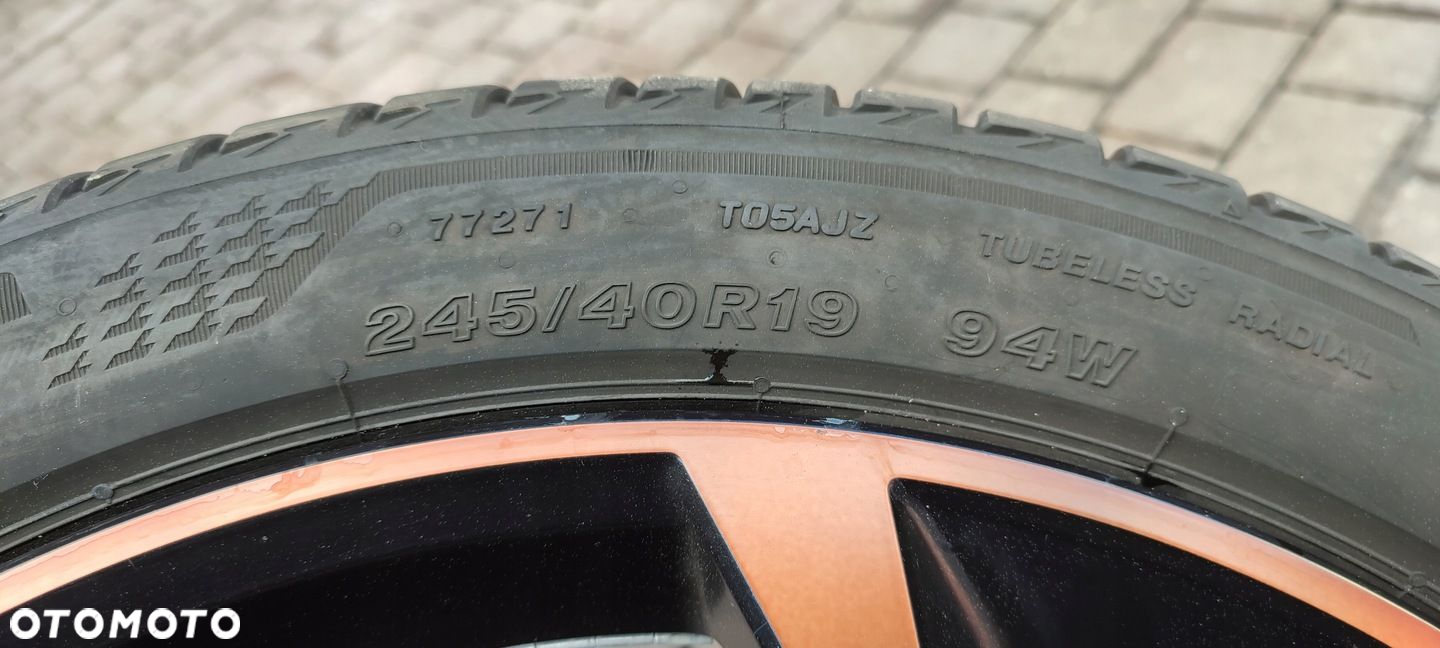 Opony Letnie Bridgestone Turanza T005 245/40/19 94W Rant 2020r 2x5,2mm Para - 8