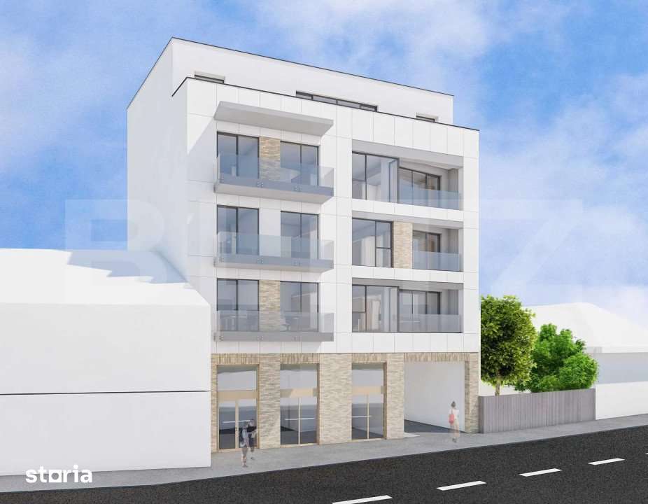 Apartament de 3 camere, bloc premium, etaj intermediar, zona Centrala - Imagine principală: 3/5