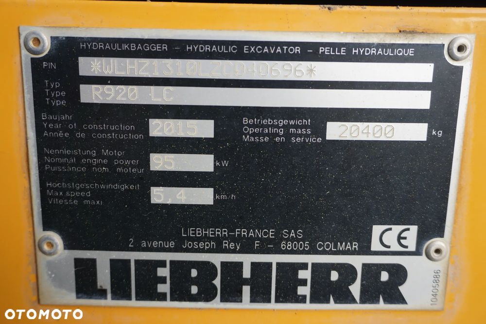 Liebherr R 920 LC - 22