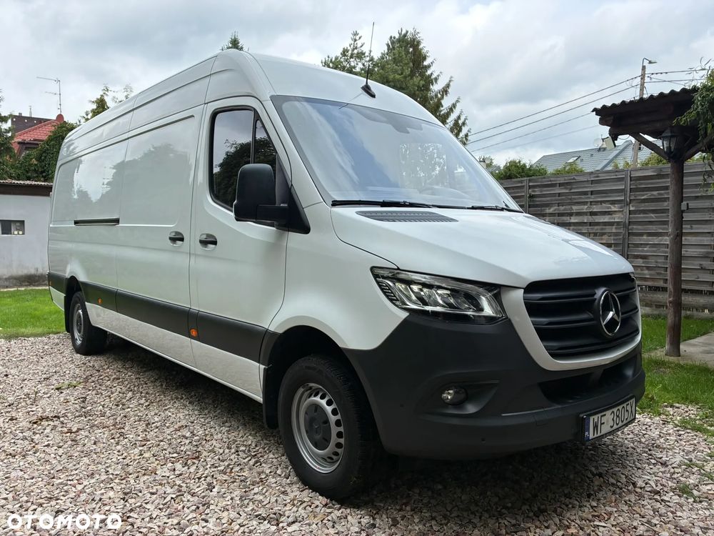 Mercedes-Benz Sprinter 317 Maxi Zabudowa Warsztatowa Najazd Składany Pneumatyka 170KM SALON PL Lampy LED Model 2023 - 28
