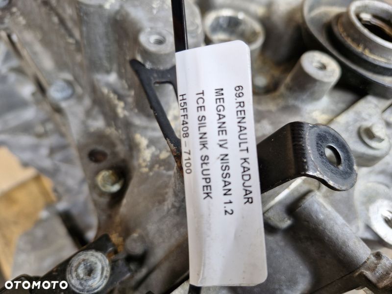 RENAULT KADJAR MEGANE IV NISSAN 1.2 TCE SILNIK SŁUPEK H5FF408 - 9